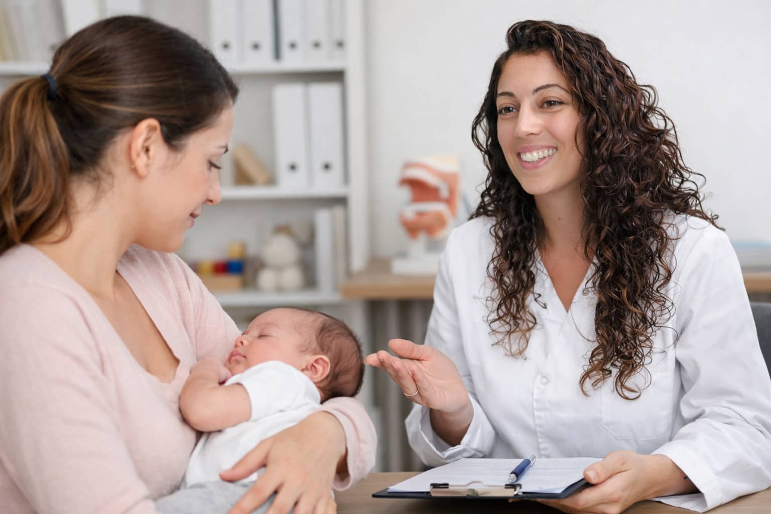 como saber si el bebe tiene frenillo