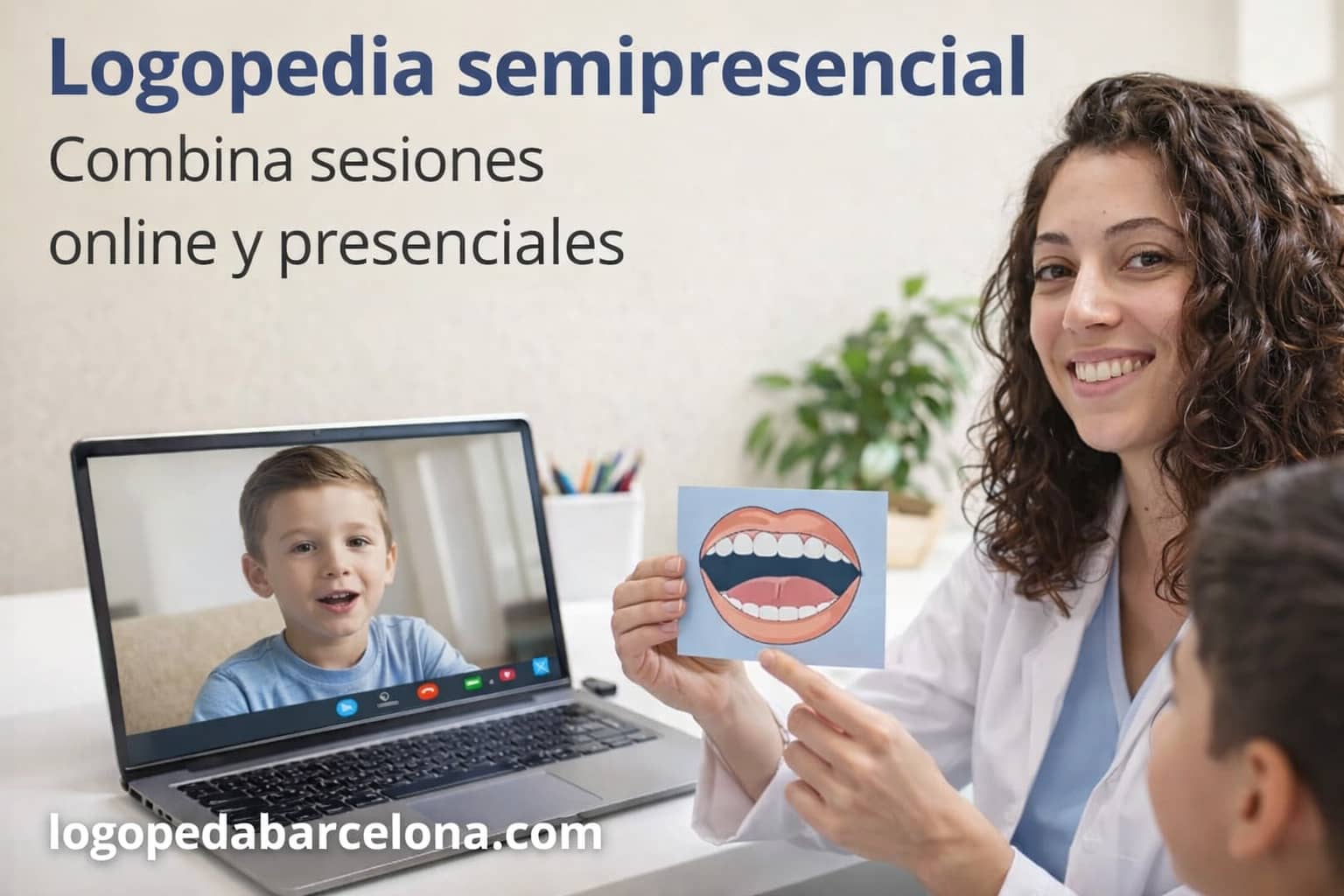 sesiones semipresencial logopeda barcelona